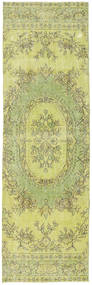  Colored Vintage Tapete 82X270 Lã Verde/Luz Verde Pequeno Carpetvista