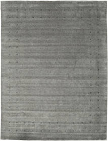 Loribaf Loom Fine Delta 290X390 Large Grey Plain (Single Colored) Wool Rug