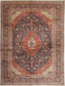 297X395 Alfombra Keshan Oriental Rojo/Beige Grande (Lana, Persia/Irán) Carpetvista