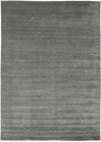 Loribaf Loom Fine Delta 240X340 Large Grey Plain (Single Colored) Wool Rug