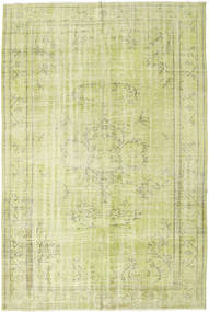 絨毯 カラード ヴィンテージ 186X282 グリーン/グリーン (ウール, トルコ)