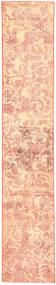 67X388 絨毯 カラード ヴィンテージ モダン 廊下 カーペット ベージュ/オレンジ (ウール, ペルシャ/イラン) Carpetvista