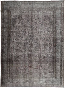  Persischer Colored Vintage Teppich 290X385 Grau/Dunkelgrau Carpetvista
