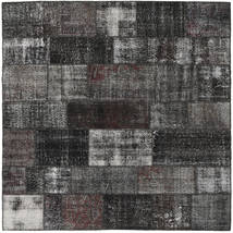  252X253 Large Patchwork Rug Wool, Carpetvista