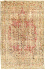 絨毯 カラード ヴィンテージ 185X295 ベージュ/オレンジ (ウール, ペルシャ/イラン)