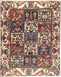 絨毯 ペルシャ バクティアリ パティナ 112X143 (ウール, ペルシャ/イラン)