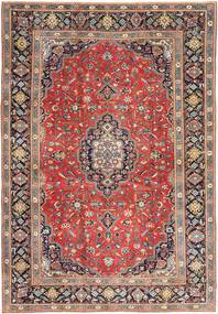  Persialainen Tabriz Patina Matot Matto 255X370 Punainen/Beige Isot (Villa, Persia/Iran)