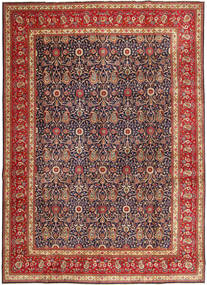290X397 Tabriz Patina Matta Orientalisk Röd/Mörkrosa Stor (Ull, Persien/Iran) Carpetvista