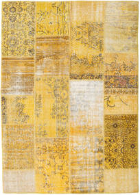 161X230 Patchwork Teppich Moderner (Wolle, Türkei) Carpetvista