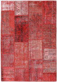  161X236 Patchwork Teppich Rot Türkei Carpetvista