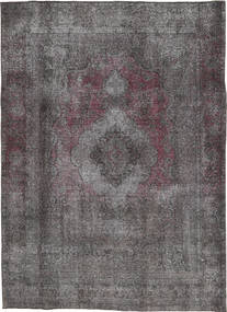  Persian Colored Vintage Rug 202X283 Grey/Dark Grey Carpetvista
