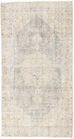 絨毯 カラード ヴィンテージ 106X208 ベージュ (ウール, トルコ)