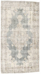 絨毯 カラード ヴィンテージ 110X204 ベージュ/グレー (ウール, トルコ)