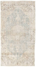 絨毯 カラード ヴィンテージ 110X210 ベージュ/イエロー (ウール, トルコ)