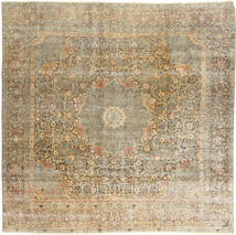  Oriental Mashad Patina Rug 282X287 Square Large Wool, Persia/Iran Carpetvista