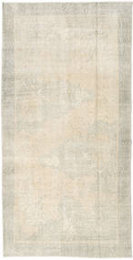 110X220 絨毯 カラード ヴィンテージ モダン ベージュ/イエロー (ウール, トルコ) Carpetvista