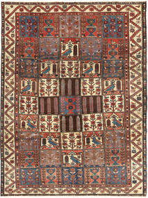  Bakhtiari Patina Rug 205X282 Persian Wool Brown/Beige Carpetvista