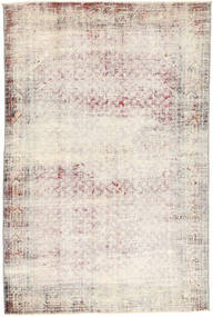 129X208 Vintage Teppich Moderner Beige/Hellgrau (Wolle, Persien/Iran) Carpetvista