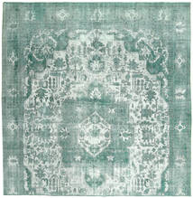 278X278 Colored Vintage Vloerkleed Modern Vierkant Groot (Wol, Perzië/Iran) Carpetvista