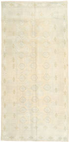  Orientalischer Turkaman Patina Teppich 122X257 Läufer Beige Wolle, Persien/Iran Carpetvista