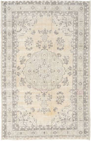 Colored Vintage Teppich 206X315 Beige/Grau Wolle, Türkei Carpetvista