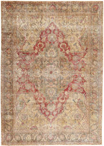  239X333 Large Tabriz Patina Rug Wool, Carpetvista