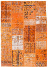  160X225 Patchwork Teppich Wolle, Carpetvista