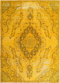  Obojeni Vintage Tepih 241X327 Perzijski Vuneni Narančasta/Žuta Boja Veliki Sag Carpetvista
