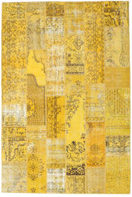 201X302 Tapete Patchwork Moderno Amarelo/Laranja (Lã, Turquia) Carpetvista