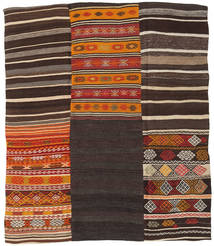 絨毯 キリム パッチワーク 189X222 (ウール, トルコ)