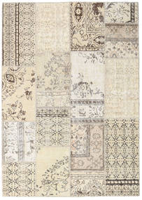 160X227 Patchwork Teppich Moderner (Wolle, Türkei) Carpetvista