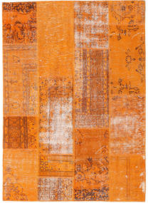 161X226 Patchwork Teppich Moderner (Wolle, Türkei) Carpetvista