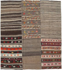 208X239 Tapete Kilim Patchwork Moderno (Lã, Turquia) Carpetvista