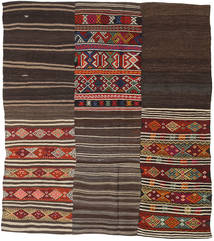 絨毯 キリム パッチワーク 220X248 (ウール, トルコ)