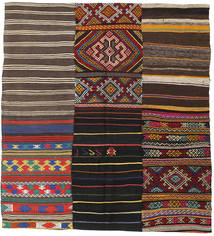 194X211 Kelim Patchwork Teppich Moderner Quadratisch (Wolle, Türkei) Carpetvista
