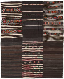 絨毯 キリム パッチワーク 193X238 茶色/ベージュ (ウール, トルコ)