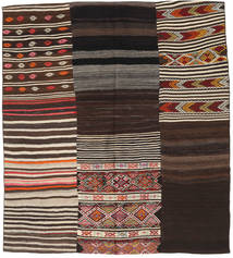 絨毯 キリム パッチワーク 202X223 (ウール, トルコ)