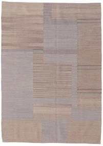 126X176 Kelim Modern Teppich Moderner (Wolle, Indien) Carpetvista