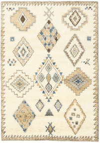  Wool Rug 140X200 Berber Indo Off White/Beige Small