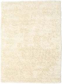  210X290 Plain (Single Colored) Stick Saggi Rug - Off White Wool