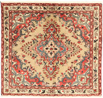 95X103 Rudbar Rug Oriental Square (Wool, Persia/Iran) Carpetvista