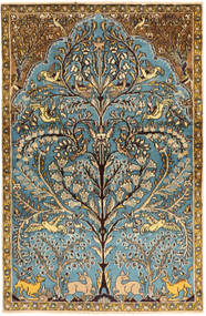 Tappeto Persiano Qum Sherkat Farsh 75X117 (Lana, Persia/Iran)