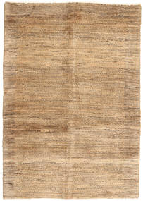  Persischer Gabbeh Persisch Teppich 96X136 Beige/Orange (Wolle, Persien/Iran)