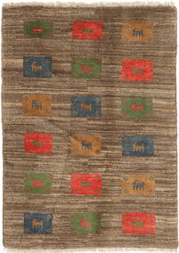  83X116 Klein Gabbeh Persisch Teppich Wolle, Carpetvista