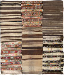 絨毯 キリム パッチワーク 211X248 (ウール, トルコ)