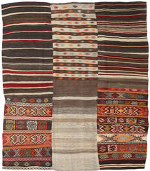 221X250 Tapete Kilim Patchwork Moderno (Lã, Turquia) Carpetvista