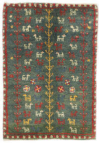 絨毯 ギャッベ ペルシャ 62X91 (ウール, ペルシャ/イラン)