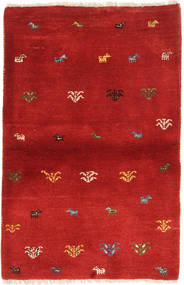 86X136 絨毯 ギャッベ ペルシャ モダン (ウール, ペルシャ/イラン) Carpetvista