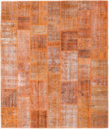  253X299 Patchwork Teppich Orange/Braun Türkei Carpetvista