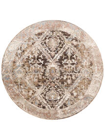   Ø 150 Talitha Dark Brown Round Small Rug